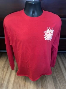 Disney Parks Mickey’s Very Merry Christmas Party Long Sleeve Shirt Sz Large 2016 - Picture 1 of 6