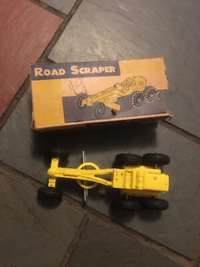 HUBLEY ROAD GRADER MINT 7" HARD PLASTIC FAIR BOX - Picture 1 of 5