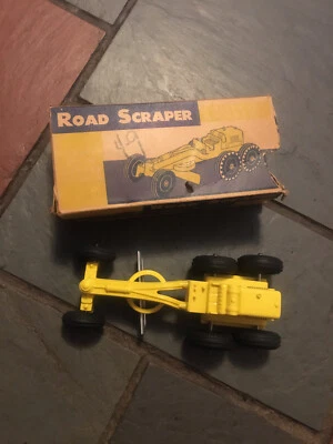 HUBLEY ROAD GRADER MINT 7" HARD PLASTIC FAIR BOX - Image 1 of 4