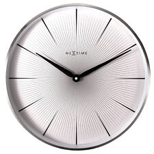 Boyle Home D?????cor Modern Stylish Designer Clock NeXtime 2 Seconds - White
