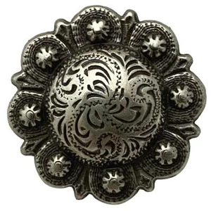 4 Pack Berry Celtic Screw Back Conchos - 1" - Picture 1 of 5