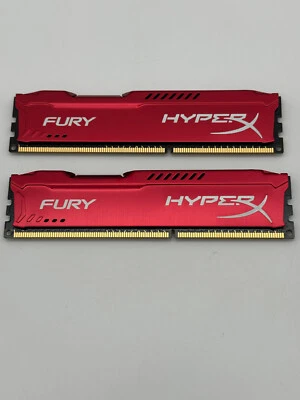 Kingston 8GB (2x4GB) HyperX Fury HX316C10FRK2/8 DDR3-1866 CL10 240-Pin - Image 1 of 3