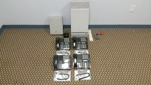 Nortel Mikrofon Büro Telefonanlage Paket 4 M7310 4 Leitungen Anruferkennung Voicemail - Bild 1 von 7