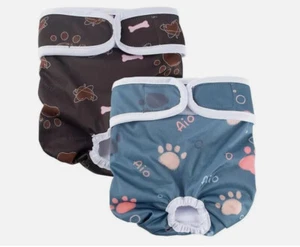 Süsse Hundewindeln Wiederverwendbar Waschbare Hündinnen Windeln Bunt XS-XL - Bild 1 von 46
