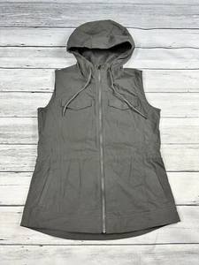 Kuhl Wanderweste mit Kapuze Gr. M Damen grau Baumwolle/Nylon " - Bild 1 von 8