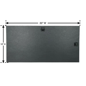 Black Cardboard Hanger Back for Picture Frames (2 Pack) - Various Sizes - Picture 1 of 8
