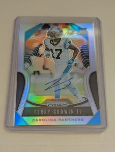 2019 Panini Prizm - Rookies Terry Godwin II #393 Silver Prizm Autographs (AU,... - Picture 1 of 2