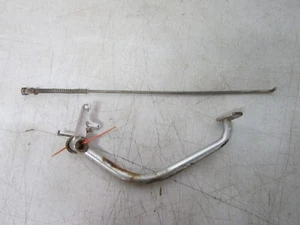 1967 Bridgestone 100 Sport Rear Brake Pedal with Brake Rod - Imagen 1 de 7