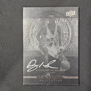 2013-14 UpperDeck Exquisite Collection Anfernee Hardaway Auto Black in White...