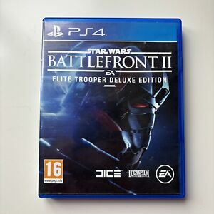 Sony Playstation 4 PS4 Game / Star Wars Battlefront II Elite Trooper Edition
