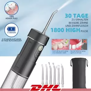Munddusche Testsieger 2024 Zahndusche Water Flosser Munddusche Reise DE Kabellos - Bild 1 von 17