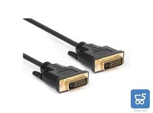 Cavo DVI-D HAMLET Dual Link M/M 180 cm per Monitor TV Proiettori dotati di DVI - Foto 1 di 2