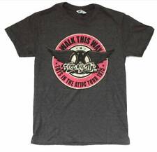 Officially licensed Aerosmith Toys In The Attic Tour 1975 Mens Charcoal T Shirt