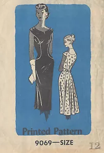 1950s Vintage Sewing Pattern B32" DRESS (127) - Picture 1 of 1