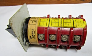 OEM CONTROLS 3-POSITION ROTARY SWITCH VN154T911-UL 10AMP 600 VOLT 3 PH 7.5 HP - Picture 1 of 6