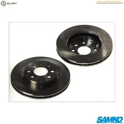 2x BRAKE DISC H2033PR FOR HYUNDAI VELOSTER KONA/SUV/Van CRETA i30/Hatchback 1.0L - Image 1 of 4