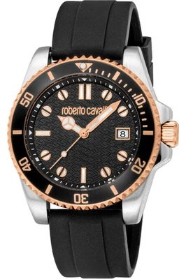 Roberto Cavalli Watch - RC5G129P0045 for Male Black in Stainless Steel - Image 1 of 3