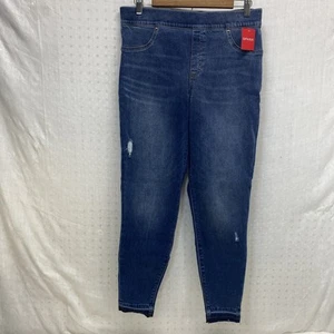 Spanx Distressed Denim Legging Gr. XL 20203R Neu mit Etikett Med Wash Stretch Pull On Jegging - Bild 1 von 11