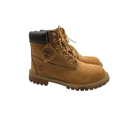 Timberland Classic Waterproof 6 Inch Boots Youth Wheat Sz 6.5 M - Image 1 of 4