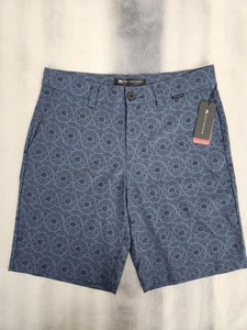 Travis Mathew Beyond The Limits Mood Indigo/vintage Indigo Men's Size 36 New - Picture 1 of 9