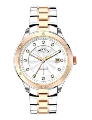 Rotary Ladies Gold & silver Tone SS Watch LB02742 – 0 - Image 1 of 3