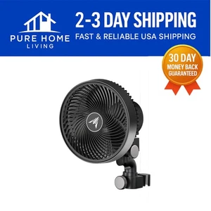 Efficient 6” Clip-On Fan for Hydroponics – Adjustable Tilt & Quiet Operation - Picture 1 of 9