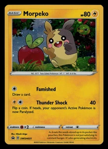 NM - Pokemon Morpeko SWSH031 Chilling Reign Blister Comsmos Holo Promo - Picture 1 of 2