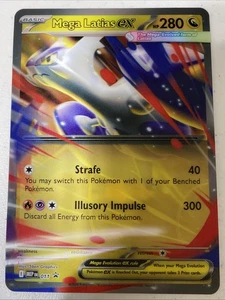 Jumbo Pokemon Mega Evolution Mega Latias ex Black Star Promo 011 Lenticular JUMB - Bild 1 von 2