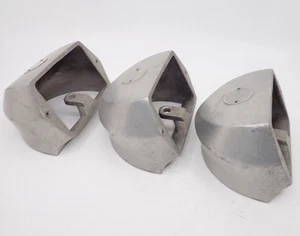 Nicson Aluminum Carburetor Scoops Holley 2 Barrel Carb Ford Tri Power 3x2 SWEET - Picture 1 of 18