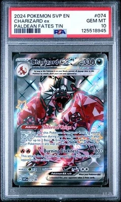 Charizard ex 074 Sv: Scarlet & Violet Promo Cards Holo PSA 10 Pokemon - Image 1 of 2