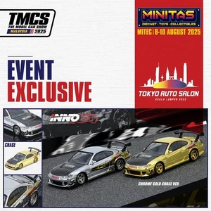 INNO64 1:64 NISSAN SILVIA TOP SECRET S15 TMCS-TOKIO SALÓN AUTOMÁTICO EXCLUSIVO - Imagen 1 de 2