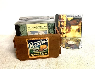 PEACHES RECORDS & TAPES Storage Crate for Cd's and DVD's- small size - Image 1 of 4