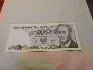 Poland - 1988 100  Zlotych Note - Picture 1 of 2