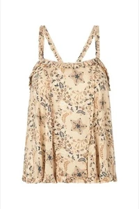 Spell And The Gypsy Collective Celestial Cami Top sz L (12-14), Cream, Low Back - Picture 1 of 22