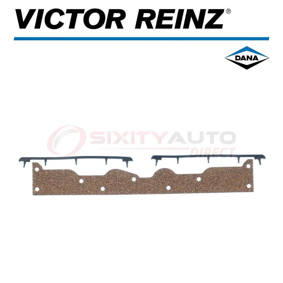 MAHLE Valve Cover Gasket Set for 1987-1993 Chrysler Daytona 2.5L L4 - ww Foto 1 de 4