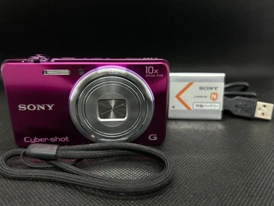 SONY Cyber-shot DSC- WX170 Pink Digital Camera 18.2MP 10x Zoom Multilingual - Image 1 of 4