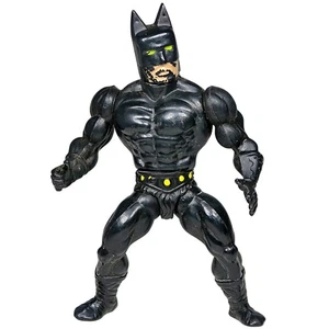 Batman Bootleg 6" Figure Vintage 1980s Argentina MOTU x DC Comics Hybrid KO - Picture 1 of 6