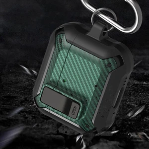 For Airpods Pro Airpods 4/3/2 Full Body Protective Case Rugged Cover w/Keychain - Picture 1 of 19