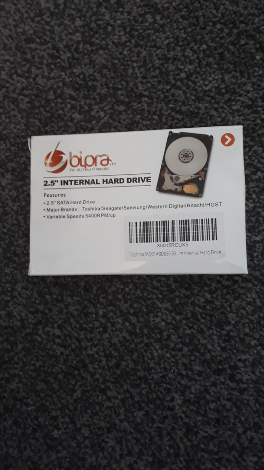 Bipra 2.5 Inch SATA Laptop Internal Hard Drive 5400 RPM - Image 1 of 1