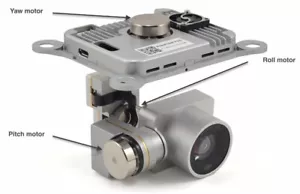 DJI Phantom 3 Adv / Pro / Sta Gimbal Yaw Roll Pitch Motor Arm Camera Parts TEILE - Bild 1 von 4