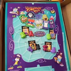 Vintage Crazy Bones McDonald's Happy Meal Toys Store Display Set 2000 SELTEN - Bild 1 von 4