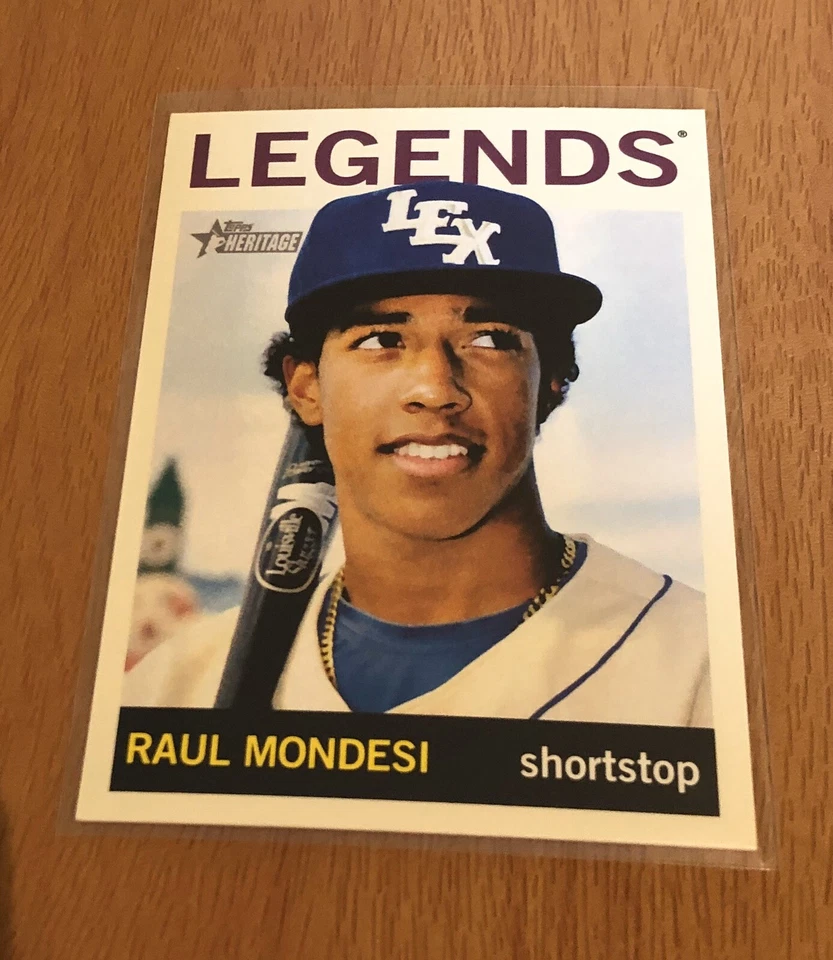 2013 Topps Heritage Minor League Edition #63 Raul Mondesi Legends - Image 1 of 2