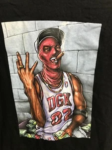 DGK Four Peat Michael Jordan T-Shirt Size S Black.Skate Skateboard. Street Wear - Picture 1 of 4