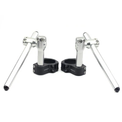 50MM Performance Stunt Shift Clip-ons Handle Bars For KAWASAKI ZX-6R 13-20 ZX6R - Image 1 of 4