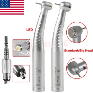YABANGBANG Dental Fiber Optic Handpiece w/ LED E-generator 4-Hole Quick Coupling - Picture 1 of 3