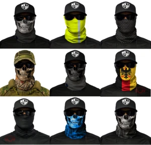 Bandana SKULL Totenkopf Multifunktionstuch Mundbedeckung Maske Motorrad Halstuch - Bild 1 von 54