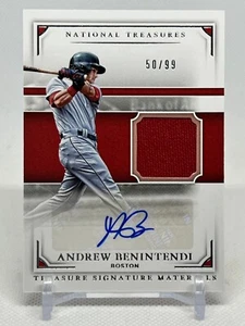 2017 Panini National Treasures ANDREW BENITENDI Patch Relic Auto /99 #TSM-AB - Picture 1 of 2