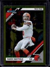 2019 Donruss Baker Mayfield Press Proof Gold #26/50 Browns