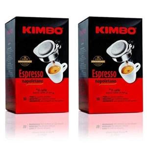 Kimbo Espresso Napoletano 18X2 Pods - Box Of 6 Packages (216 Pods) - Picture 1 of 1