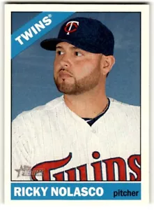 2015 Topps Heritage Ricky Nolasco #378 Minnesota Twins - Picture 1 of 2